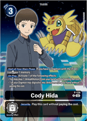 Cody Hida - P-128 - P (Digimon Adventure 02: The Beginning Set) - Foil